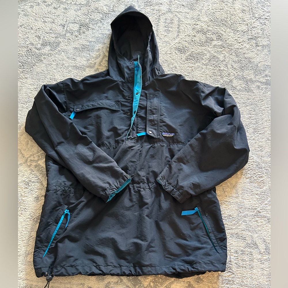 Men’s Patagonia Navy Blue Pullover Jacket Size L